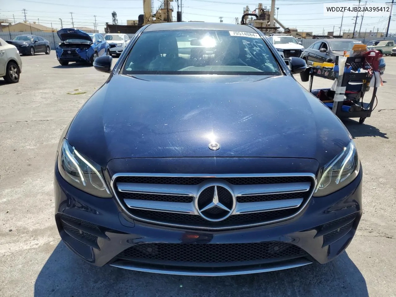 2018 Mercedes-Benz E 300 VIN: WDDZF4JB2JA395412 Lot: 70514084