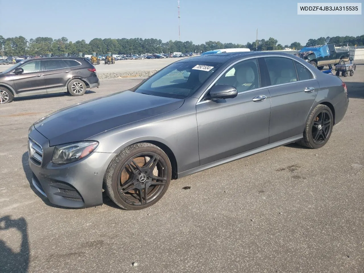 2018 Mercedes-Benz E 300 VIN: WDDZF4JB3JA315535 Lot: 70921534