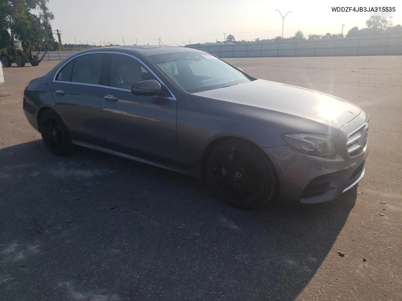 2018 Mercedes-Benz E 300 VIN: WDDZF4JB3JA315535 Lot: 70921534