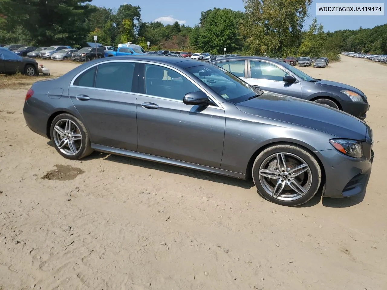 2018 Mercedes-Benz E 400 4Matic VIN: WDDZF6GBXJA419474 Lot: 70952464