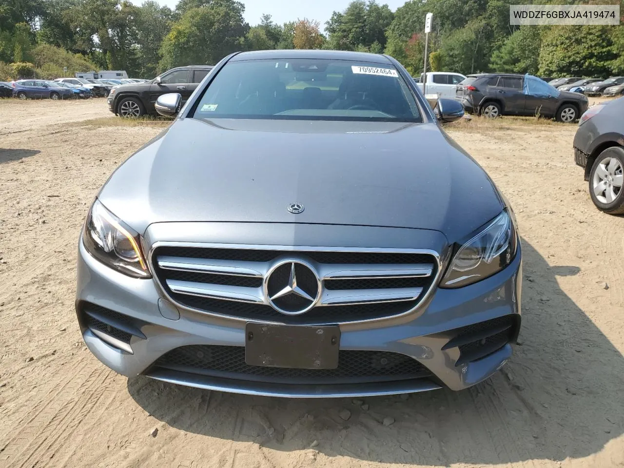 2018 Mercedes-Benz E 400 4Matic VIN: WDDZF6GBXJA419474 Lot: 70952464