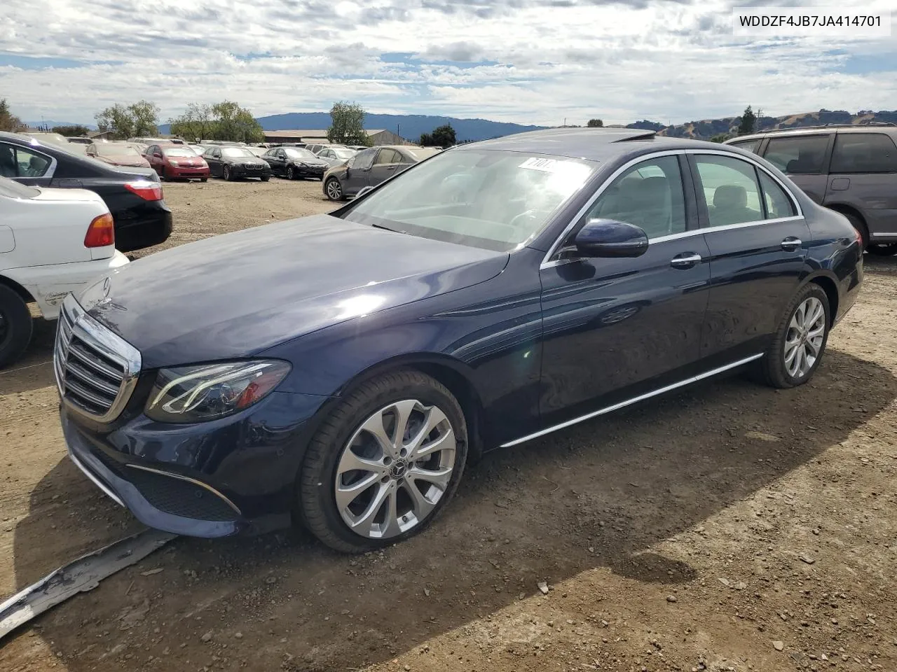 2018 Mercedes-Benz E 300 VIN: WDDZF4JB7JA414701 Lot: 71012064