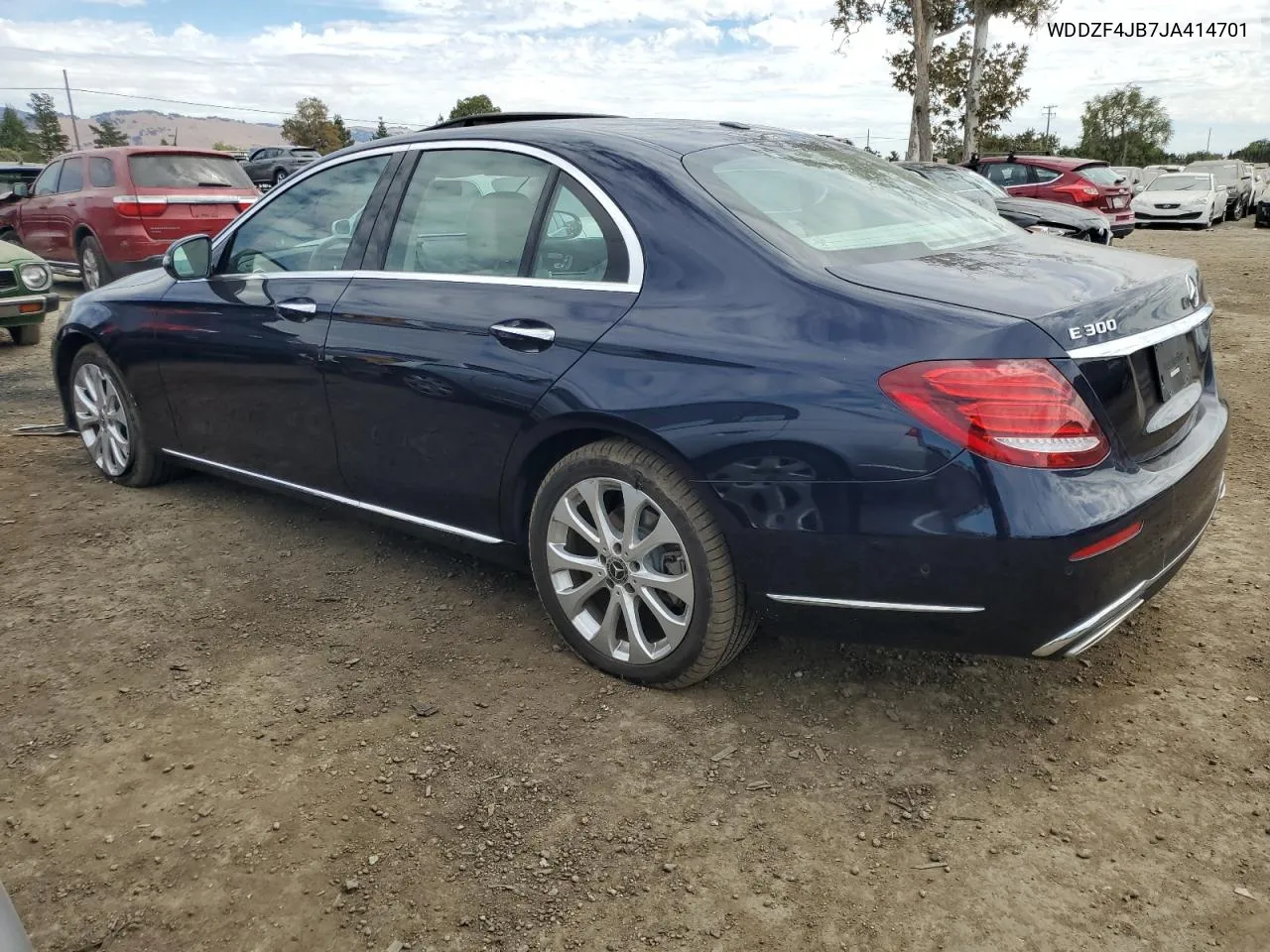 2018 Mercedes-Benz E 300 VIN: WDDZF4JB7JA414701 Lot: 71012064