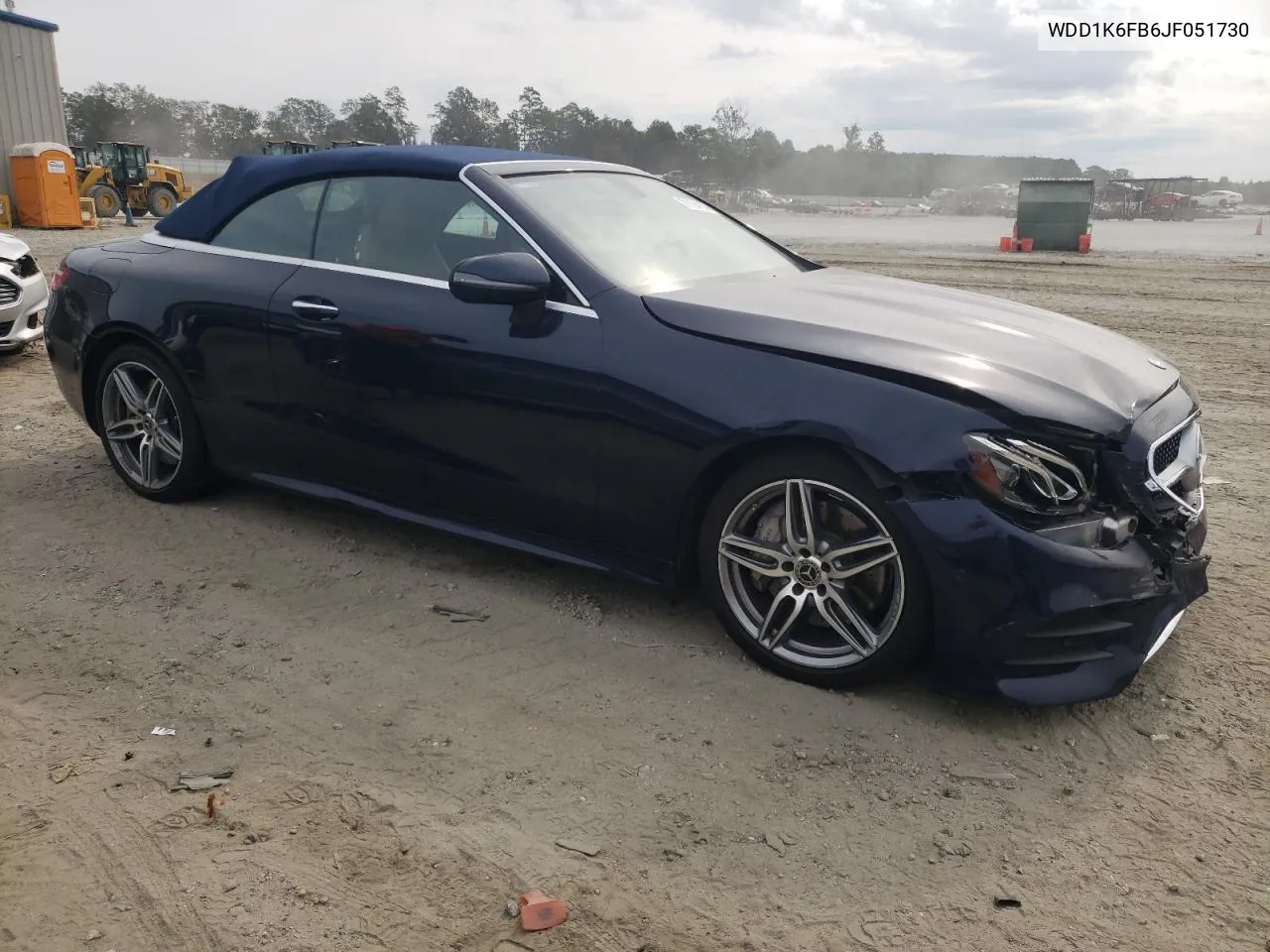 2018 Mercedes-Benz E 400 VIN: WDD1K6FB6JF051730 Lot: 71194104