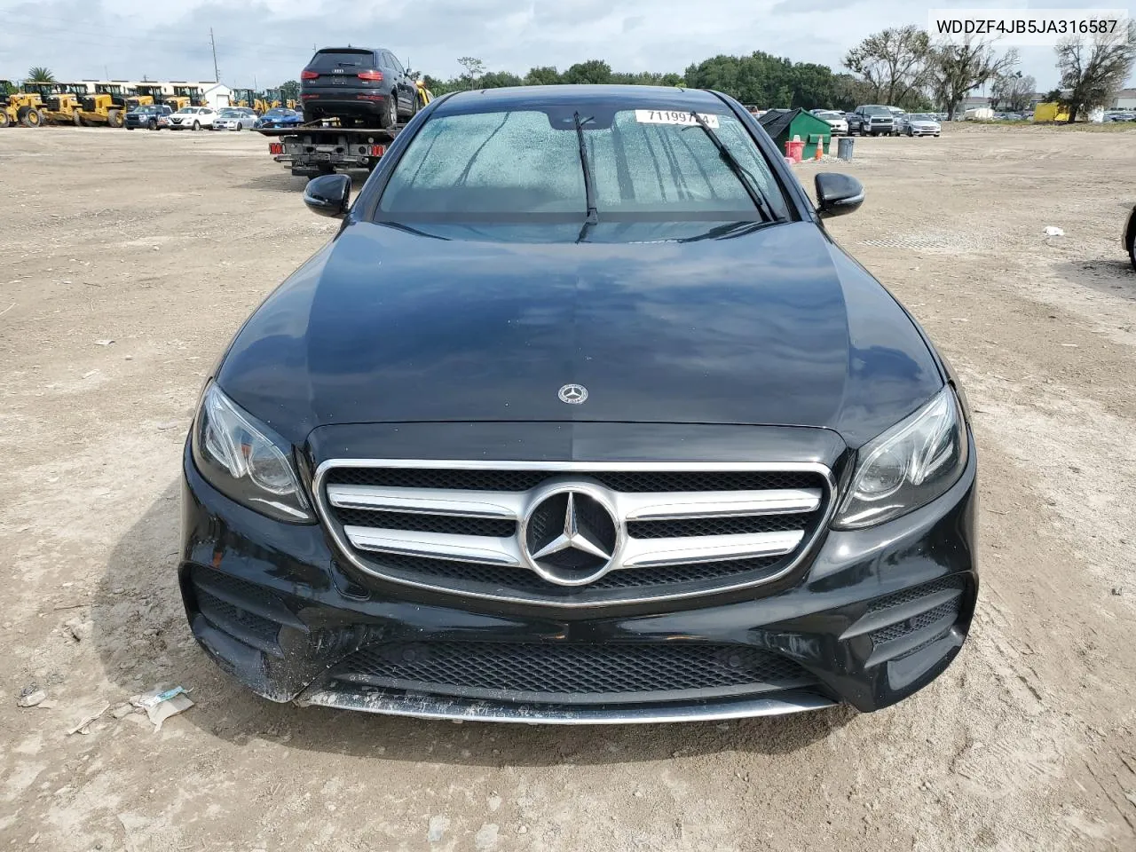 2018 Mercedes-Benz E 300 VIN: WDDZF4JB5JA316587 Lot: 71199724