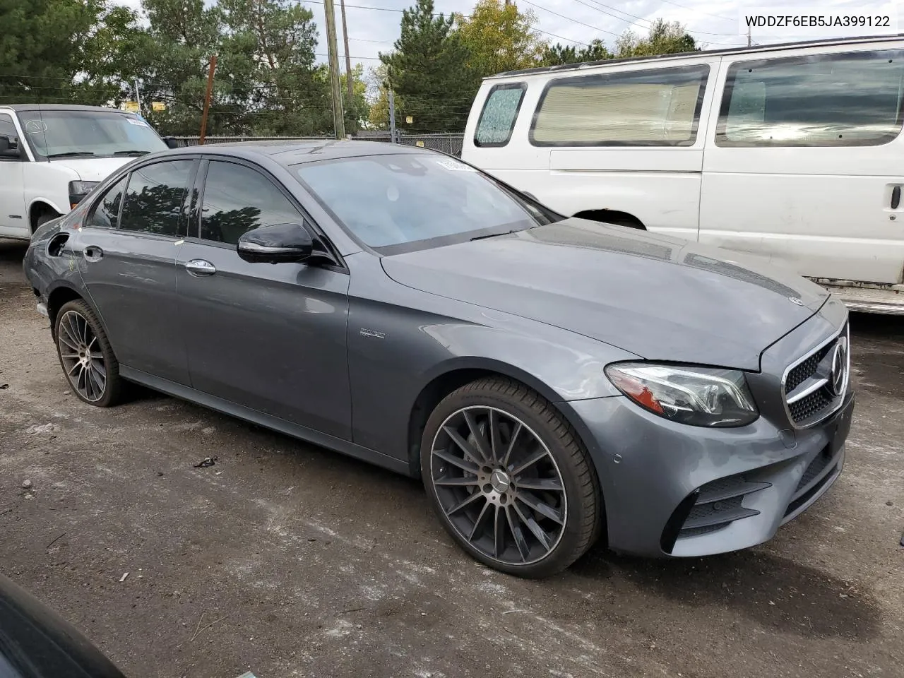 2018 Mercedes-Benz E 43 4Matic Amg VIN: WDDZF6EB5JA399122 Lot: 71546914