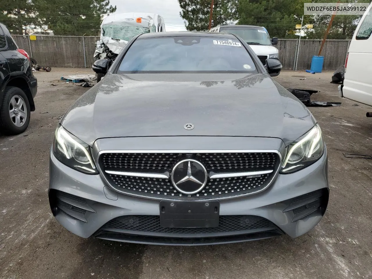 2018 Mercedes-Benz E 43 4Matic Amg VIN: WDDZF6EB5JA399122 Lot: 71546914