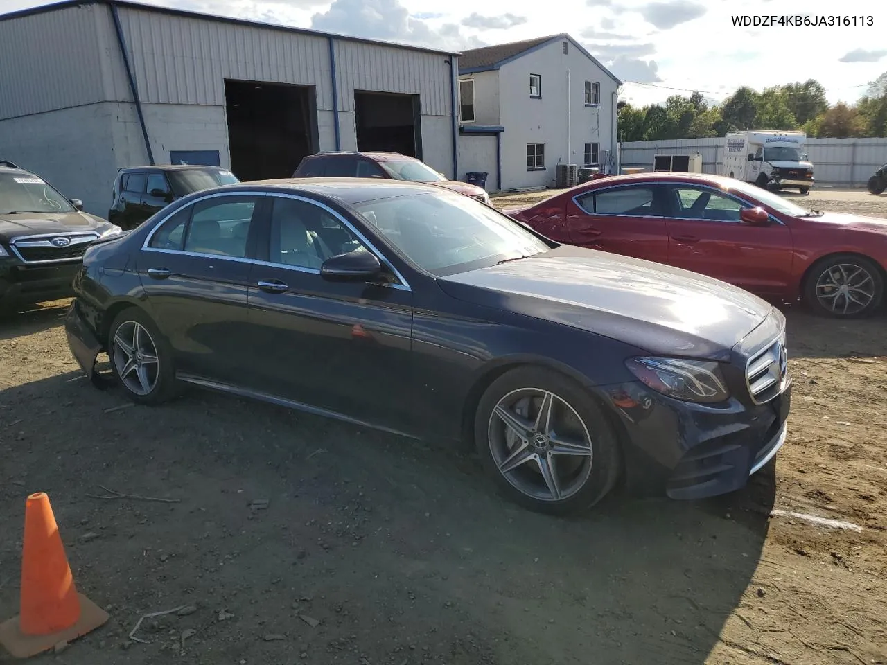 2018 Mercedes-Benz E 300 4Matic VIN: WDDZF4KB6JA316113 Lot: 71796664