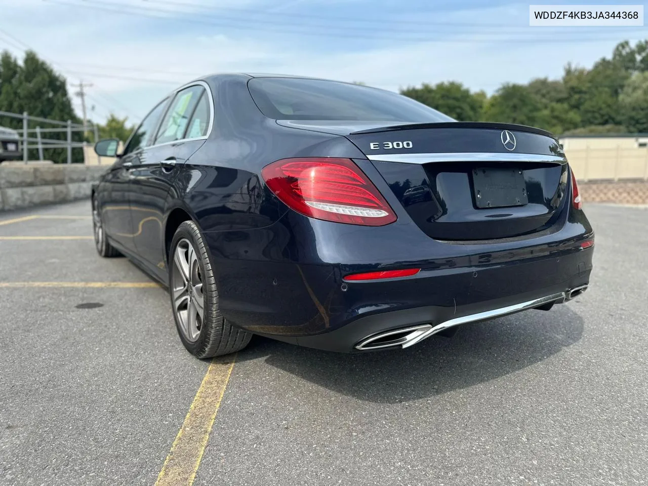 2018 Mercedes-Benz E 300 4Matic VIN: WDDZF4KB3JA344368 Lot: 72204674