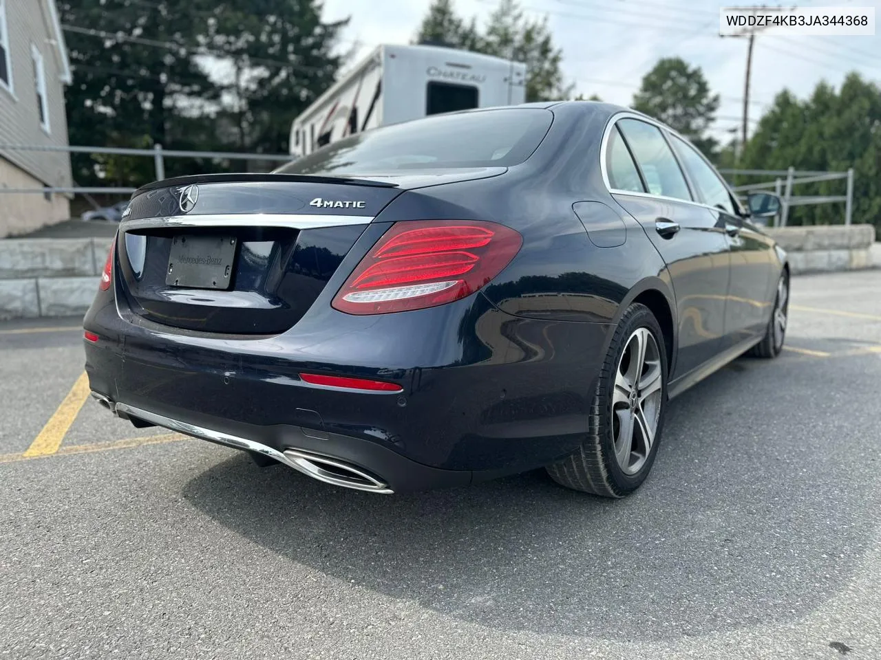 2018 Mercedes-Benz E 300 4Matic VIN: WDDZF4KB3JA344368 Lot: 72204674