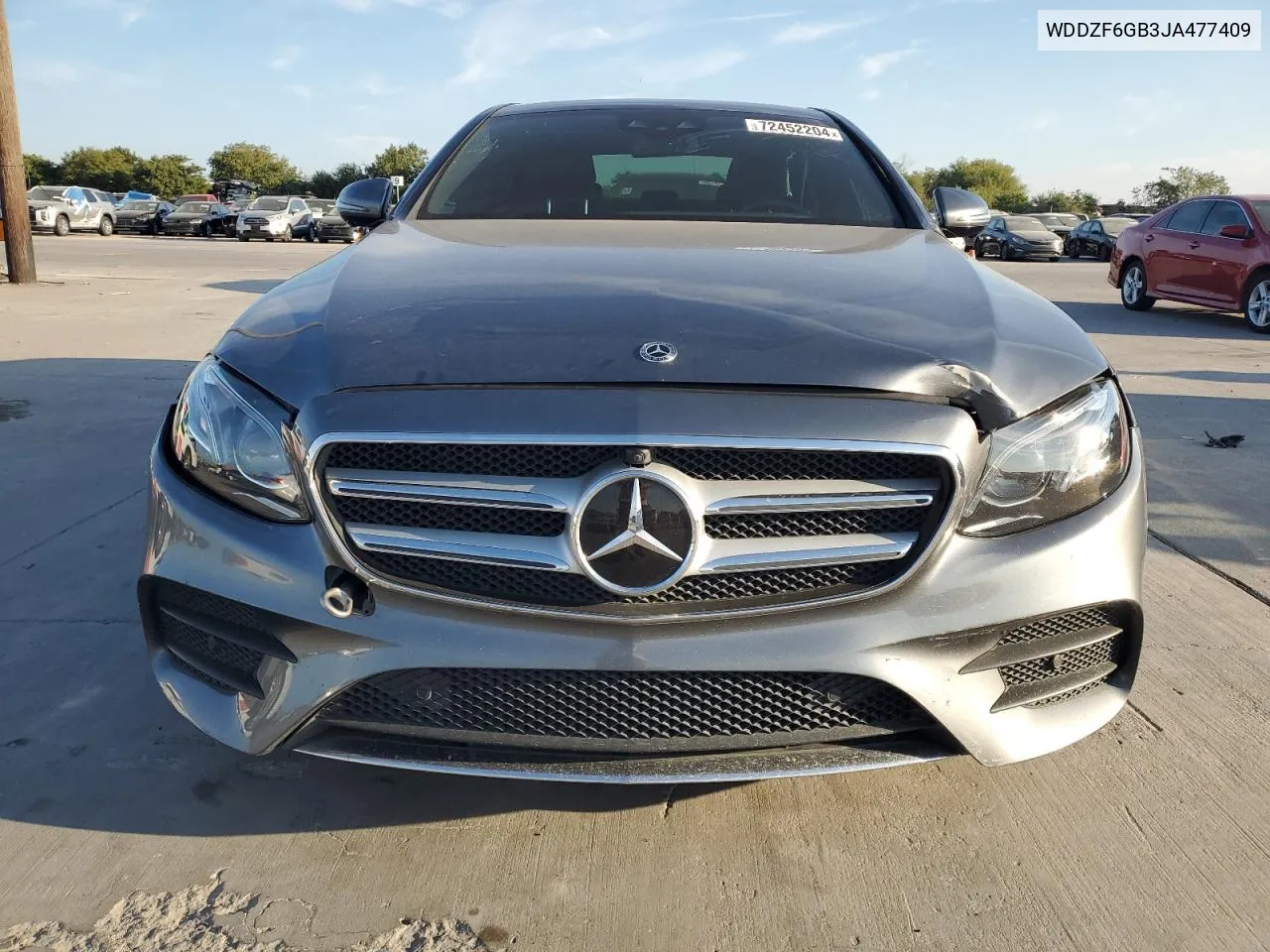 2018 Mercedes-Benz E 400 4Matic VIN: WDDZF6GB3JA477409 Lot: 72452204