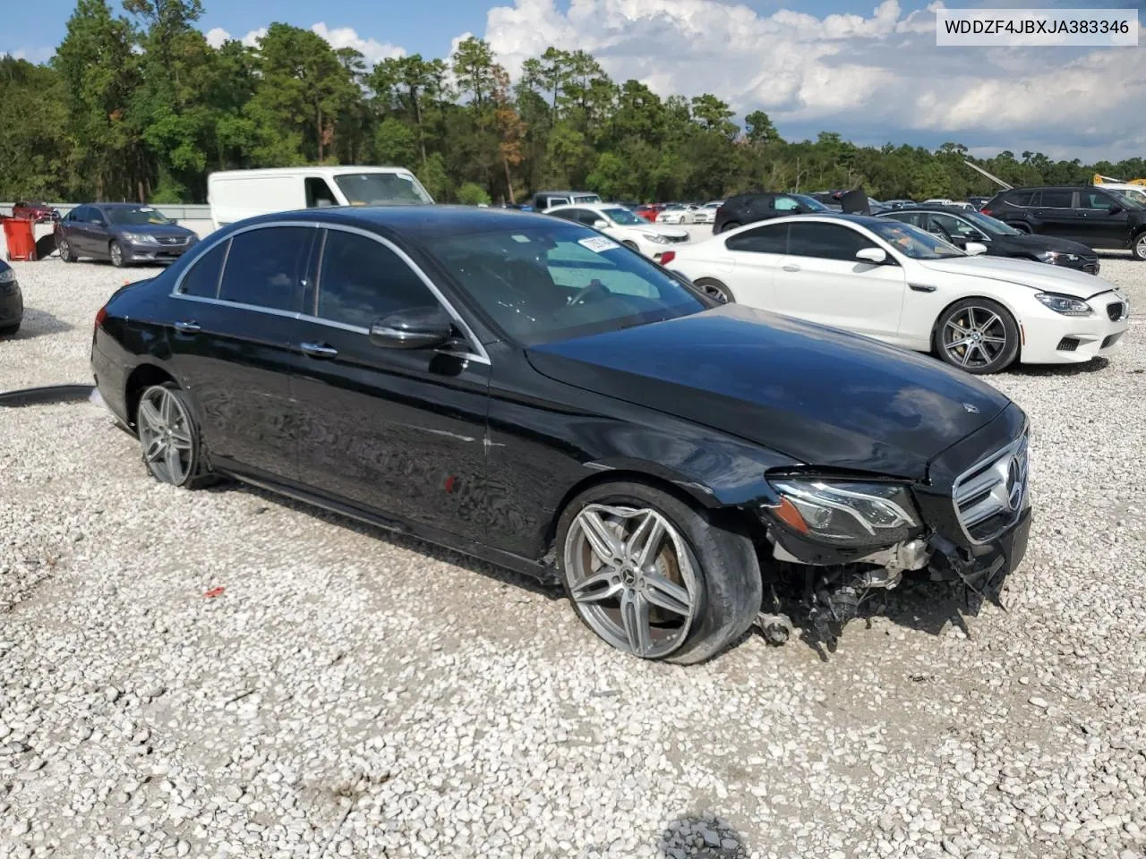 2018 Mercedes-Benz E 300 VIN: WDDZF4JBXJA383346 Lot: 72897464