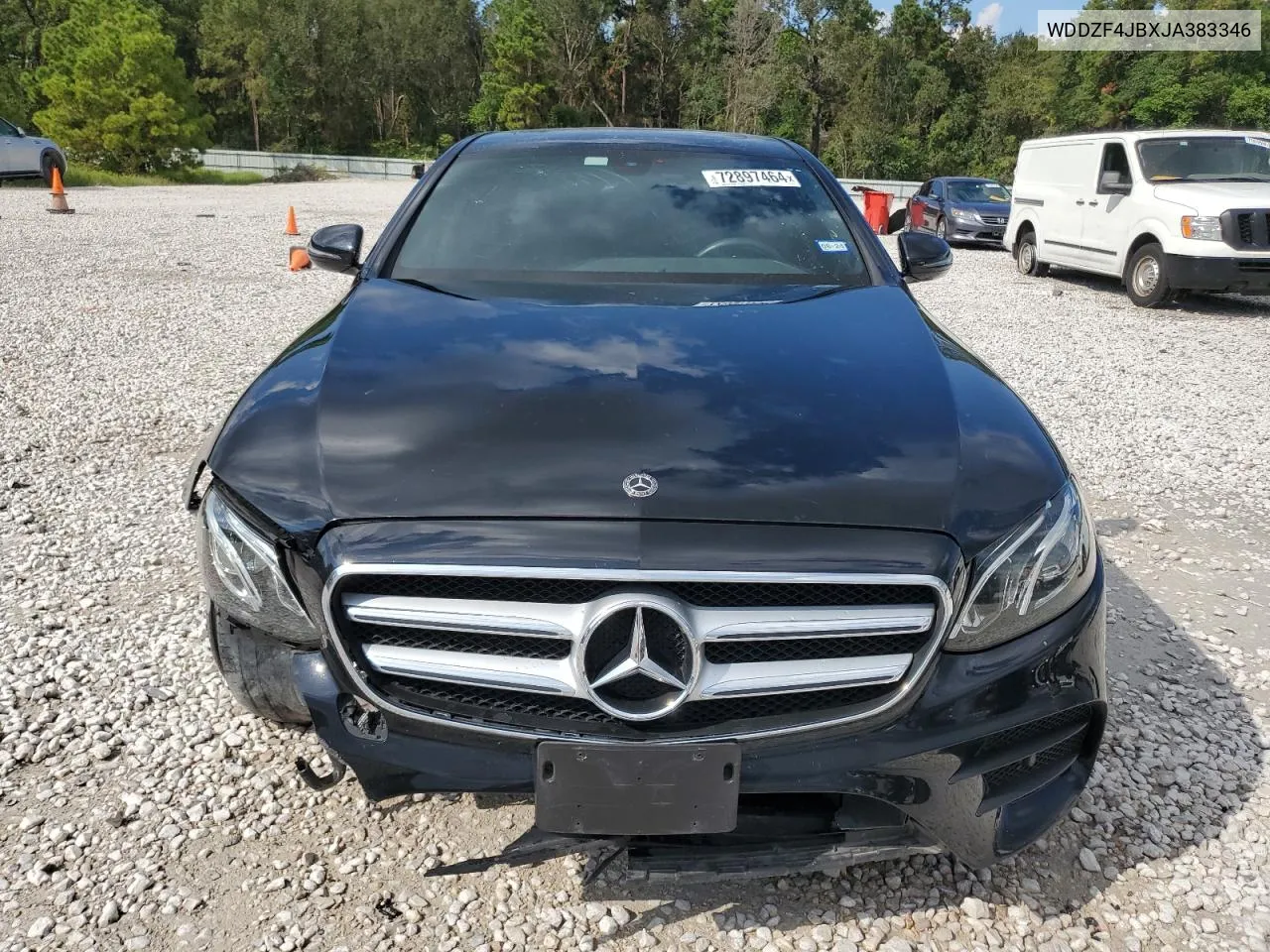 2018 Mercedes-Benz E 300 VIN: WDDZF4JBXJA383346 Lot: 72897464