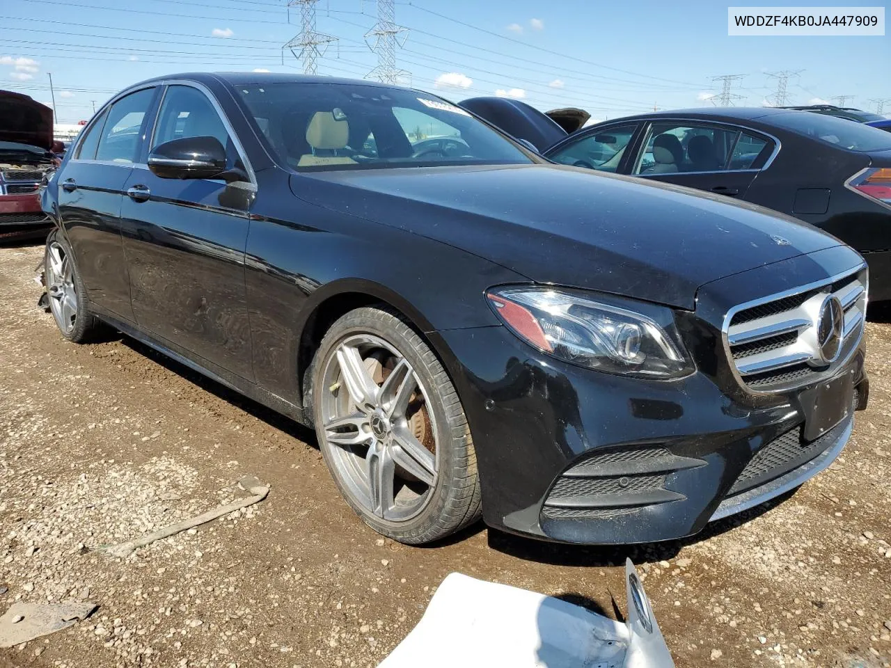 2018 Mercedes-Benz E 300 4Matic VIN: WDDZF4KB0JA447909 Lot: 73016274