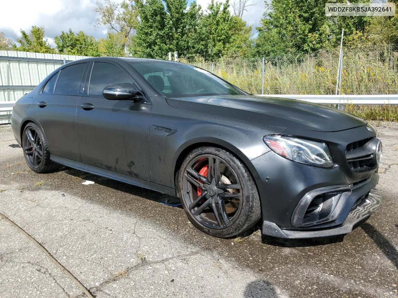 2018 Mercedes-Benz E 63 Amg-S VIN: WDDZF8KB5JA392641 Lot: 73023144