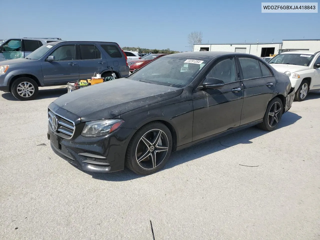 2018 Mercedes-Benz E 400 4Matic VIN: WDDZF6GBXJA418843 Lot: 73291354