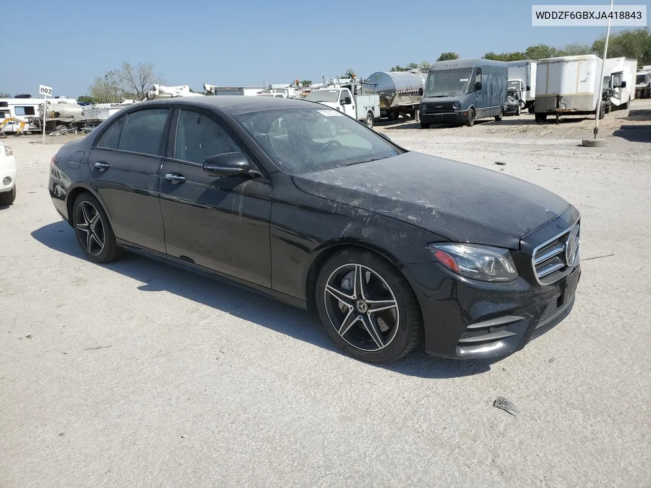 2018 Mercedes-Benz E 400 4Matic VIN: WDDZF6GBXJA418843 Lot: 73291354