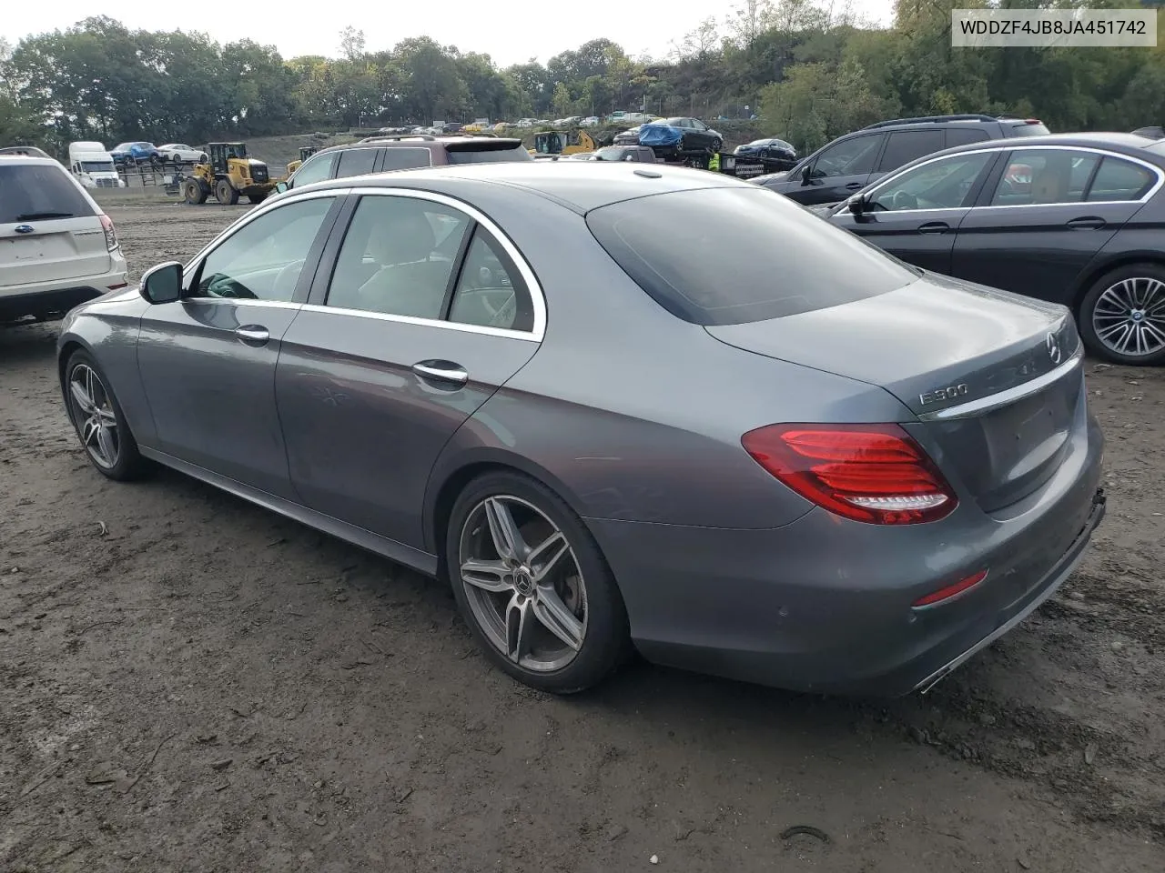 2018 Mercedes-Benz E 300 VIN: WDDZF4JB8JA451742 Lot: 73398404