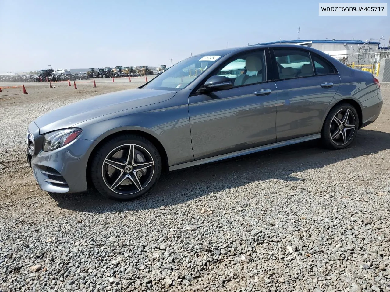 2018 Mercedes-Benz E 400 4Matic VIN: WDDZF6GB9JA465717 Lot: 73590454