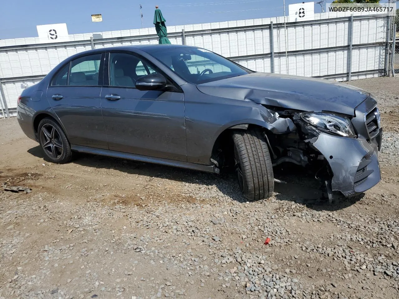 2018 Mercedes-Benz E 400 4Matic VIN: WDDZF6GB9JA465717 Lot: 73590454