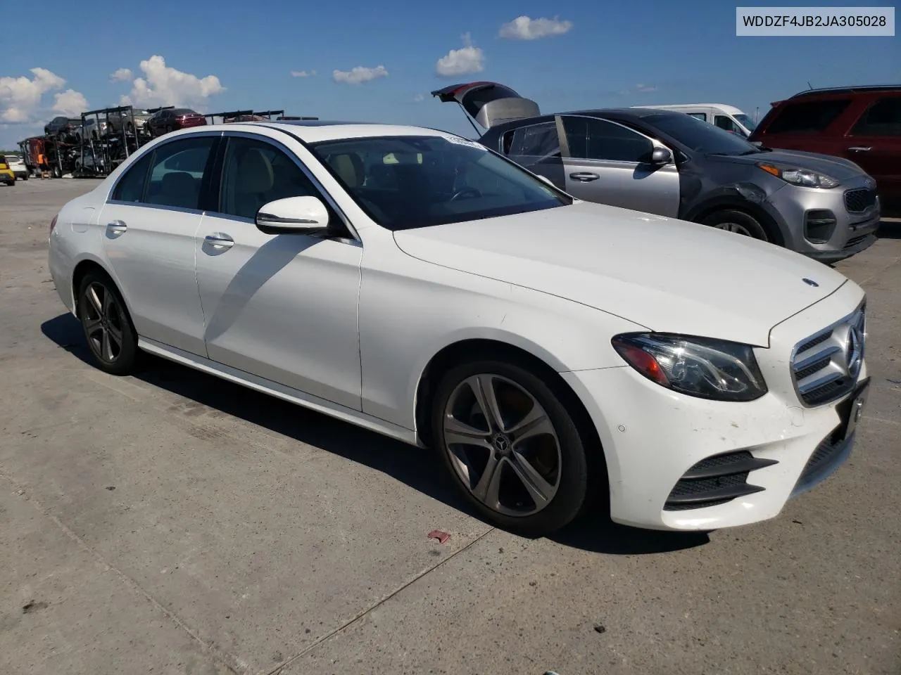 2018 Mercedes-Benz E 300 VIN: WDDZF4JB2JA305028 Lot: 73994464