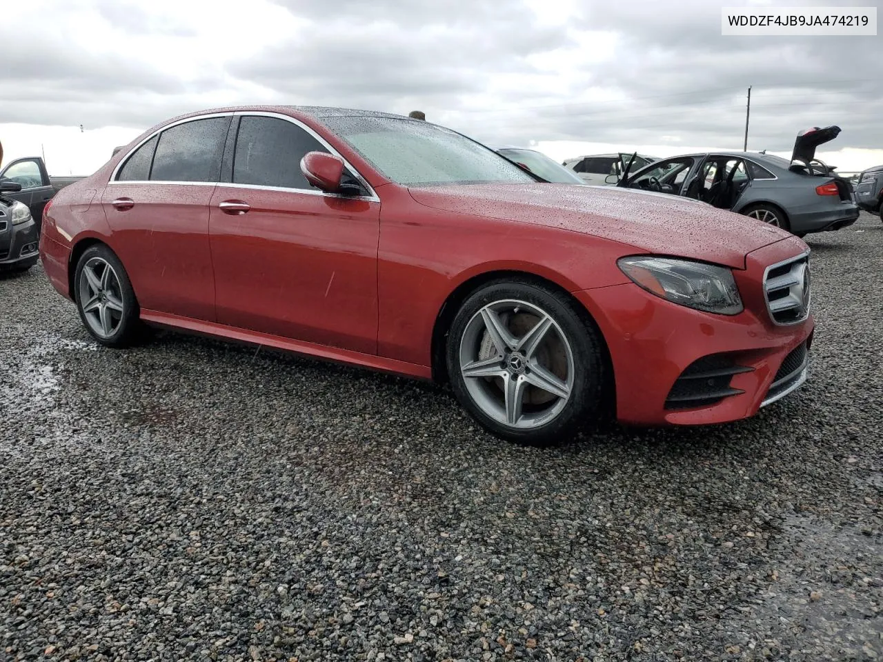 2018 Mercedes-Benz E 300 VIN: WDDZF4JB9JA474219 Lot: 74001294