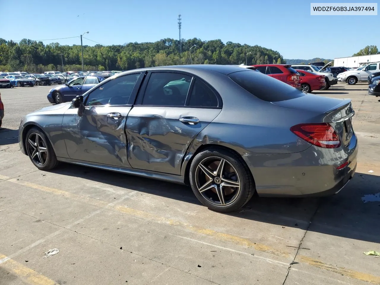 2018 Mercedes-Benz E 400 4Matic VIN: WDDZF6GB3JA397494 Lot: 74071174