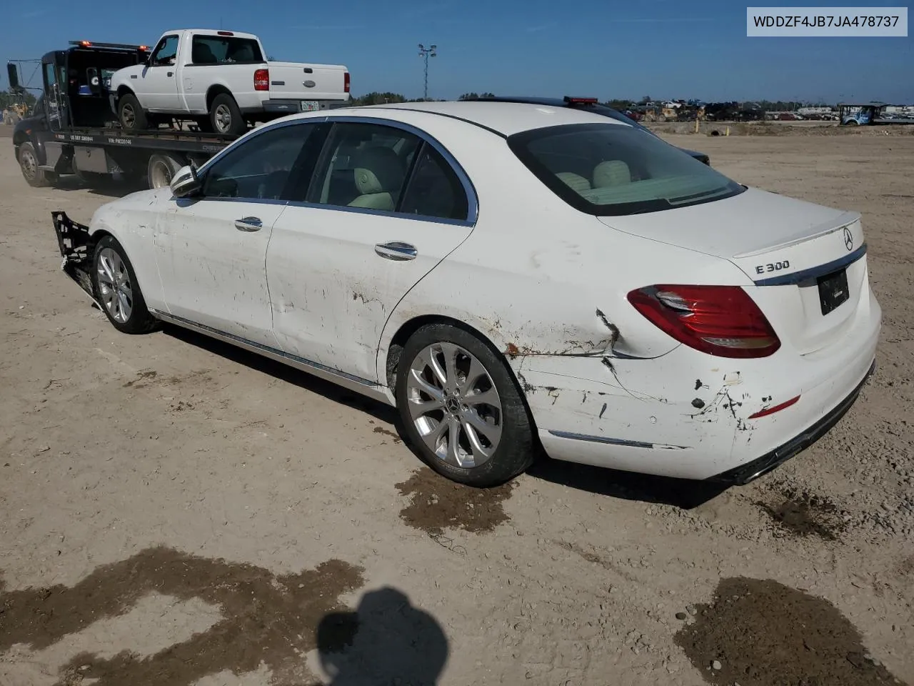 2018 Mercedes-Benz E 300 VIN: WDDZF4JB7JA478737 Lot: 74243564