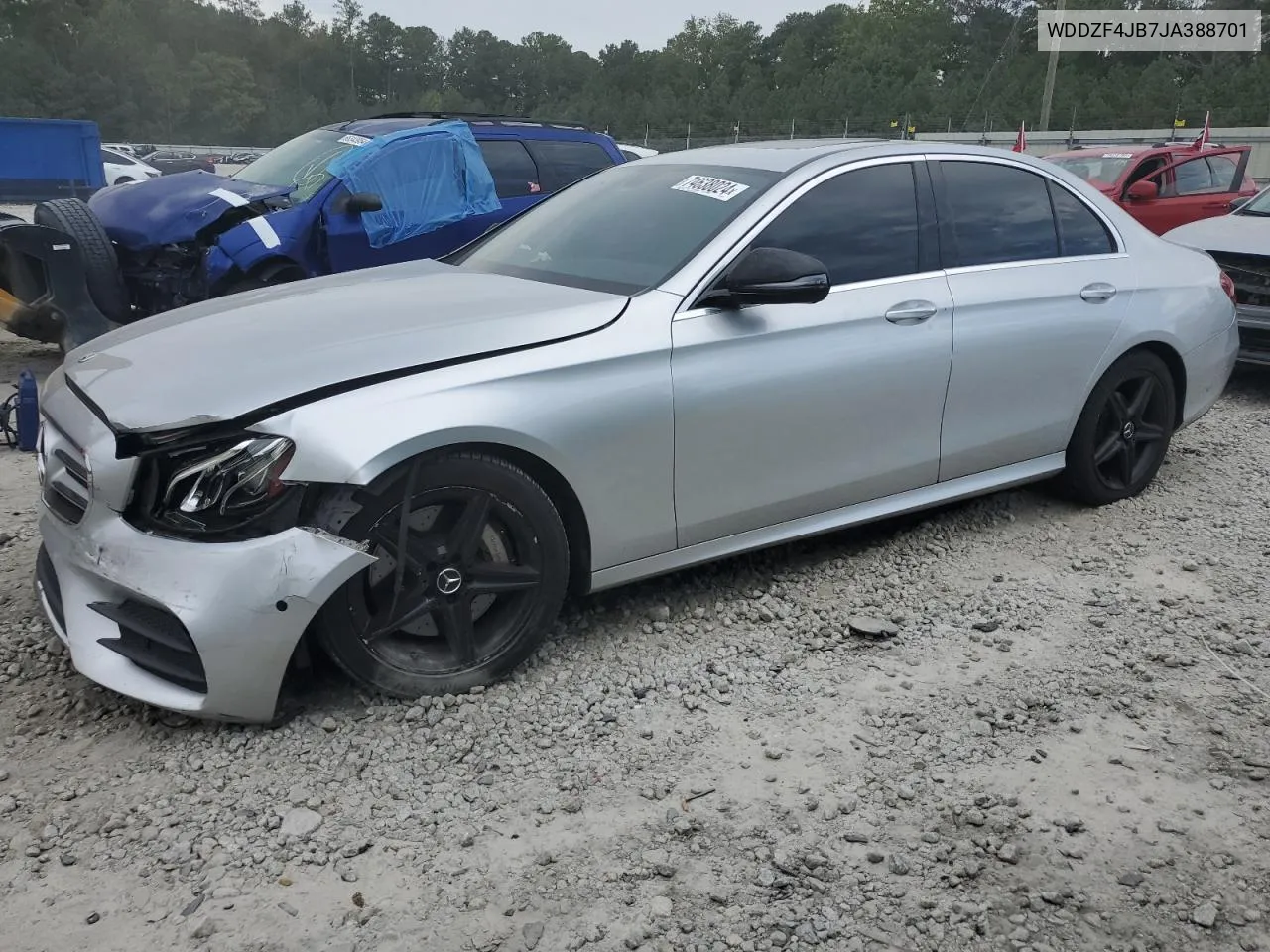 2018 Mercedes-Benz E 300 VIN: WDDZF4JB7JA388701 Lot: 74638024