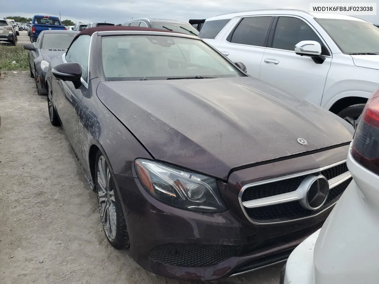 2018 Mercedes-Benz E 400 VIN: WDD1K6FB8JF023038 Lot: 74779064