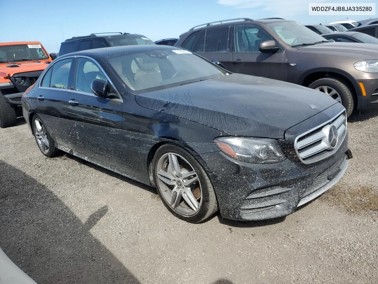 2018 Mercedes-Benz E 300 VIN: WDDZF4JB8JA335280 Lot: 74786454