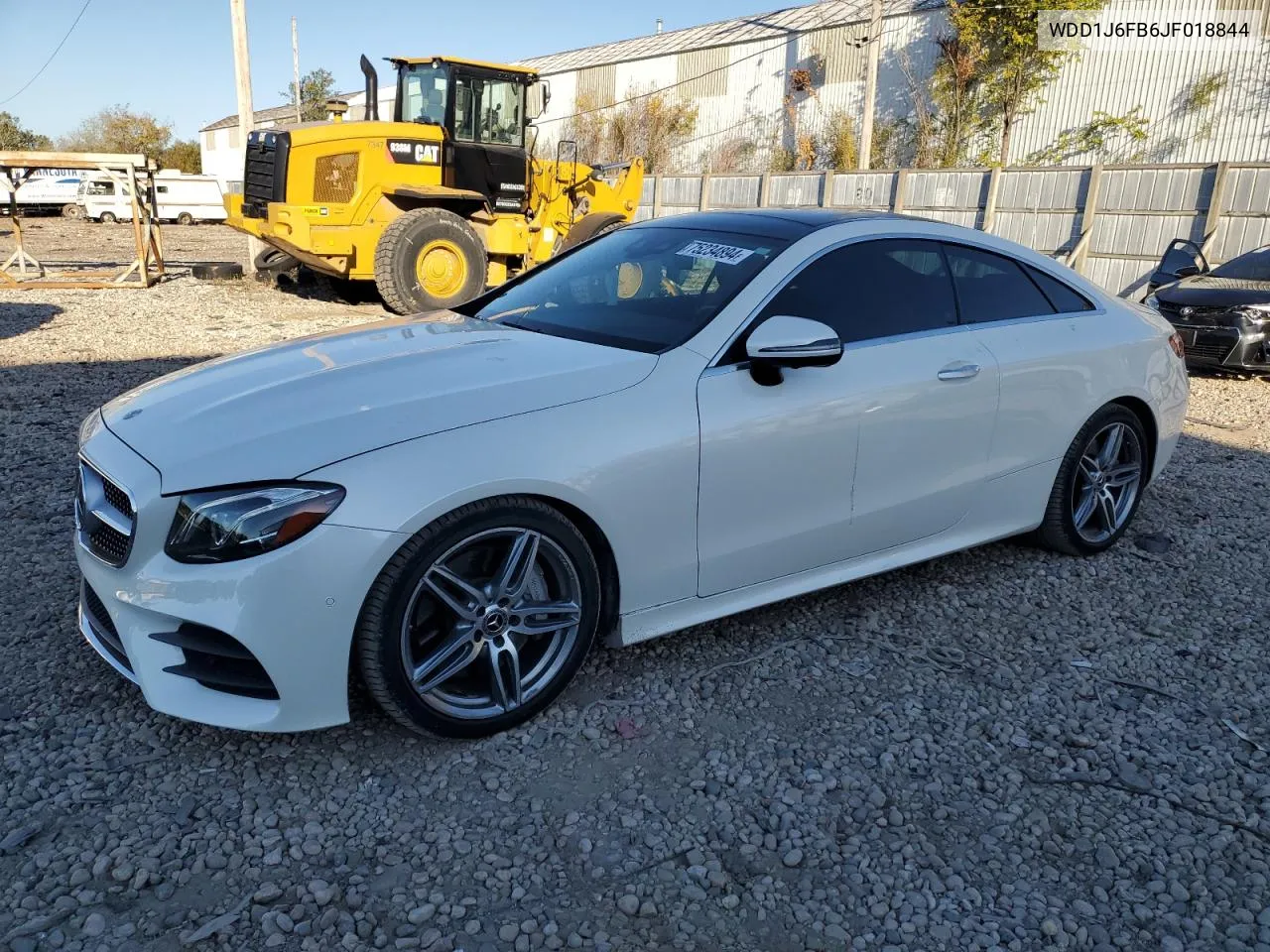 2018 Mercedes-Benz E 400 VIN: WDD1J6FB6JF018844 Lot: 75234894