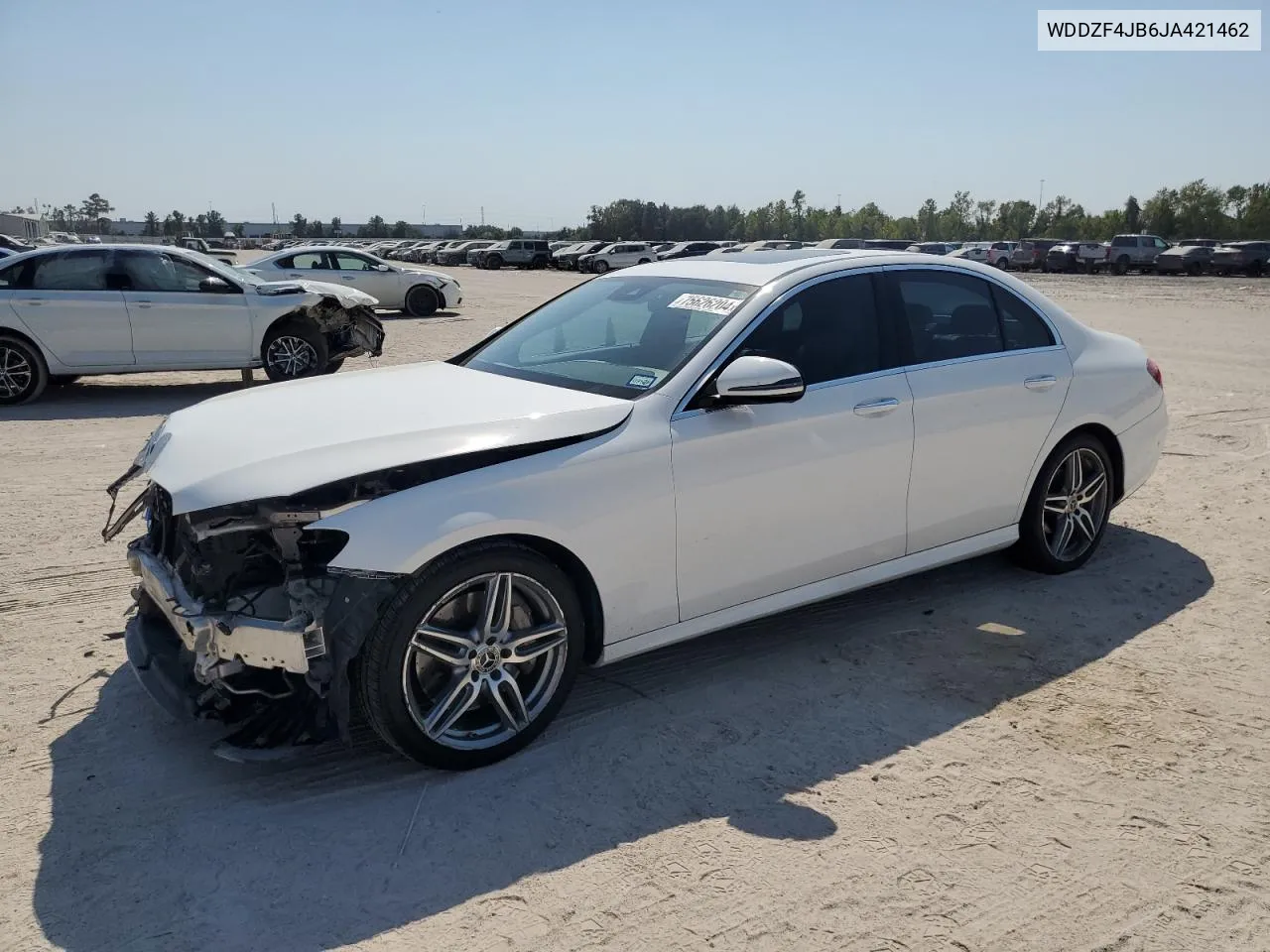 2018 Mercedes-Benz E 300 VIN: WDDZF4JB6JA421462 Lot: 75626204