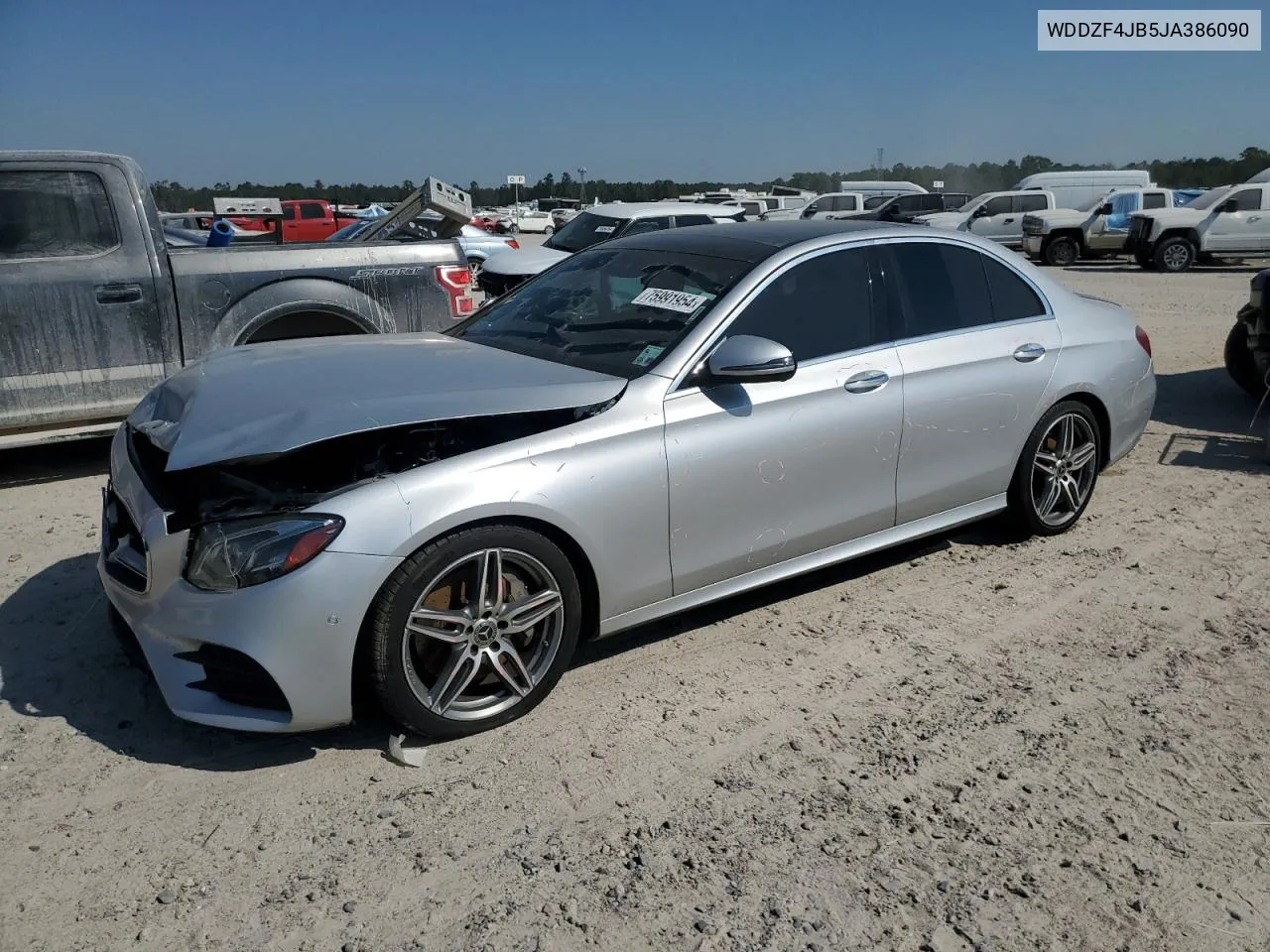 2018 Mercedes-Benz E 300 VIN: WDDZF4JB5JA386090 Lot: 75991954