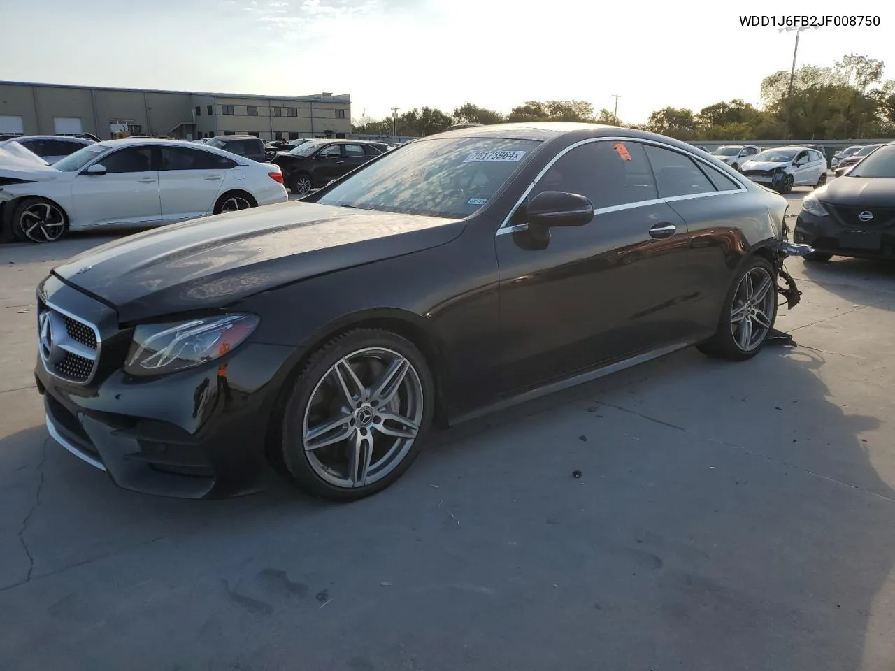 2018 Mercedes-Benz E 400 VIN: WDD1J6FB2JF008750 Lot: 76173964