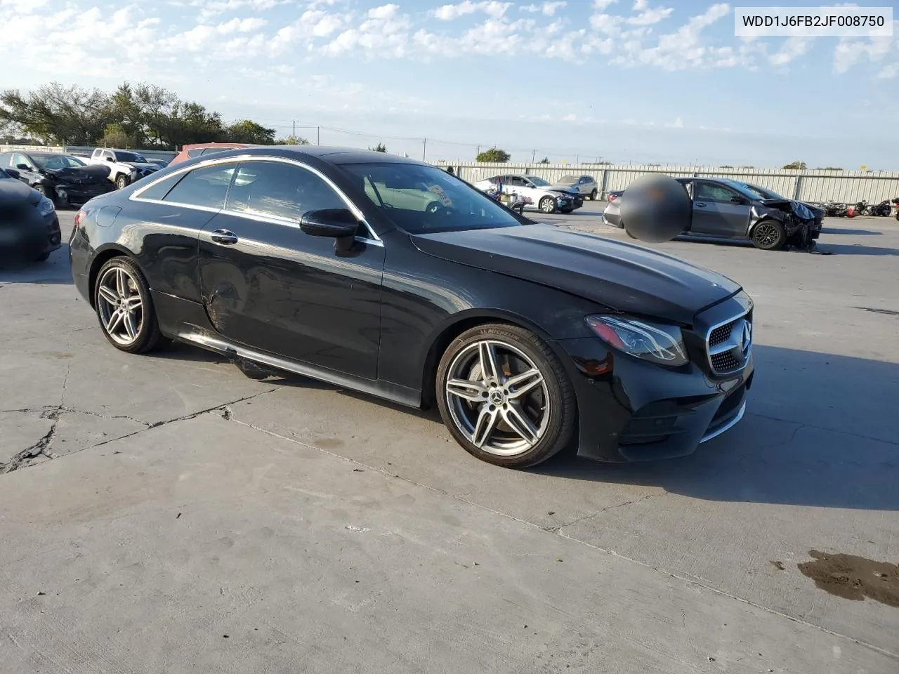 2018 Mercedes-Benz E 400 VIN: WDD1J6FB2JF008750 Lot: 76173964