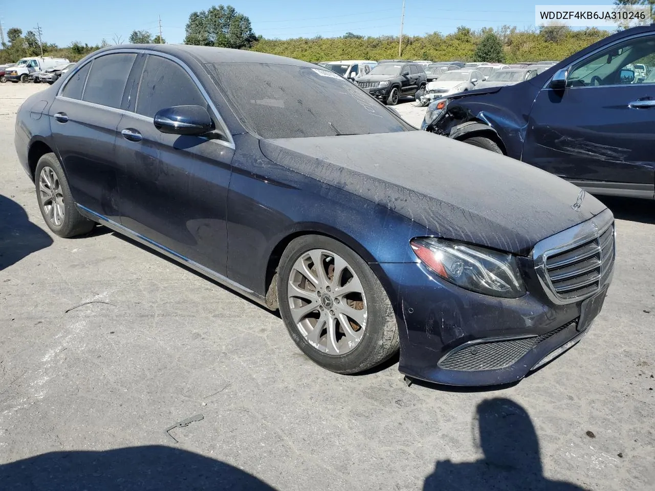 2018 Mercedes-Benz E 300 4Matic VIN: WDDZF4KB6JA310246 Lot: 76407504