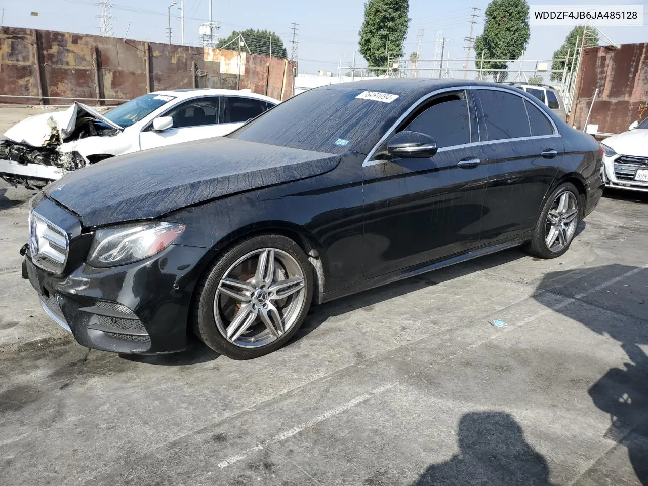 2018 Mercedes-Benz E 300 VIN: WDDZF4JB6JA485128 Lot: 76491094