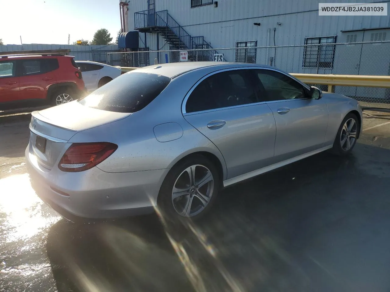 2018 Mercedes-Benz E 300 VIN: WDDZF4JB2JA381039 Lot: 77124244