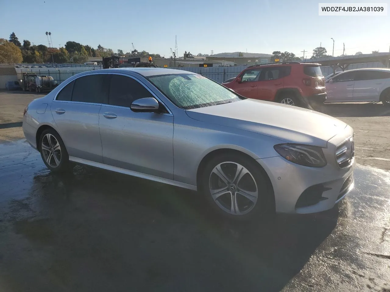 2018 Mercedes-Benz E 300 VIN: WDDZF4JB2JA381039 Lot: 77124244