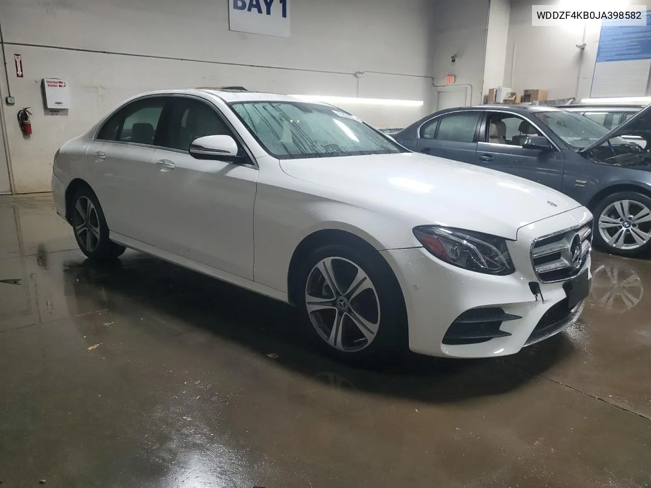 2018 Mercedes-Benz E 300 4Matic VIN: WDDZF4KB0JA398582 Lot: 77851074