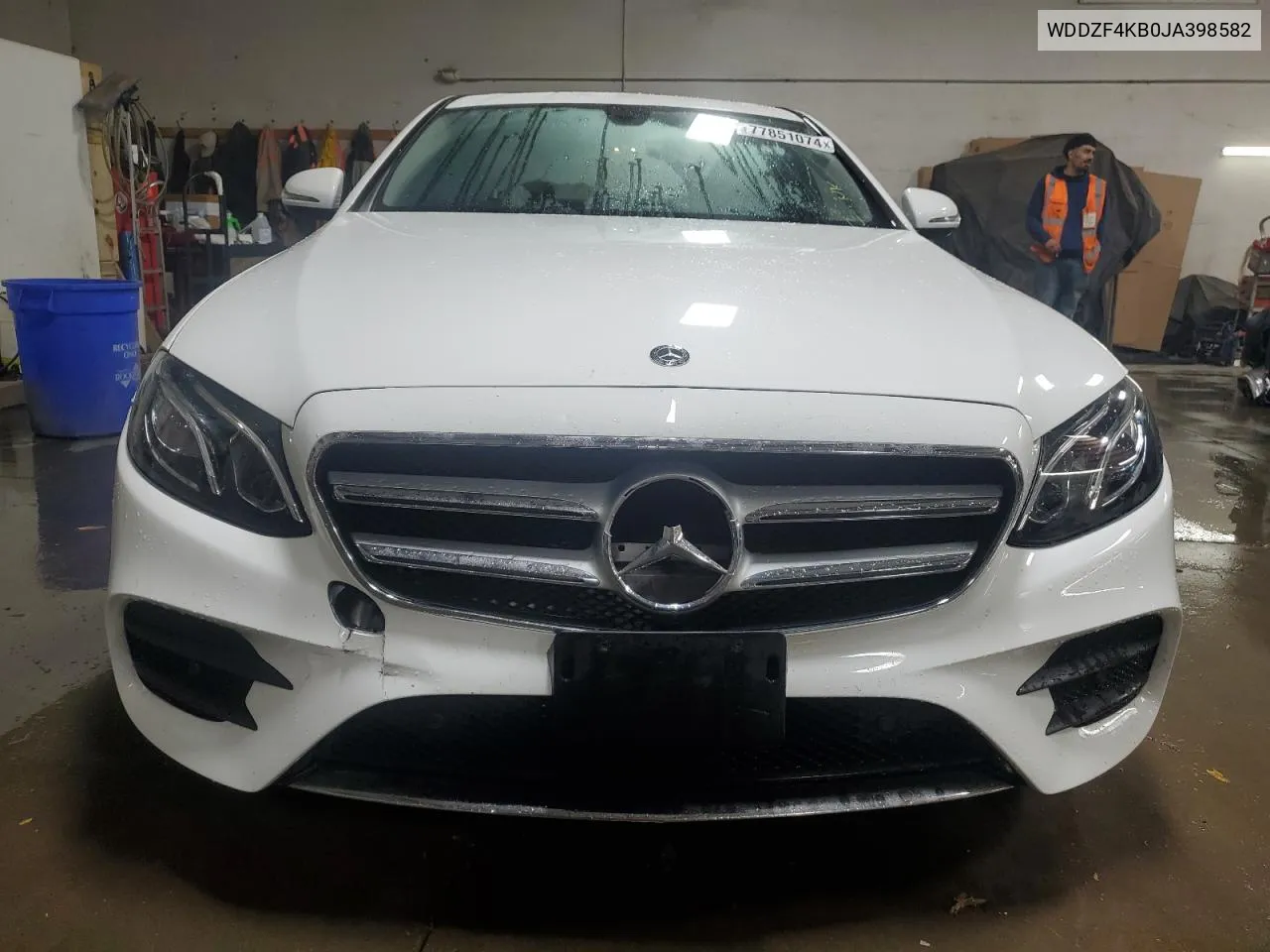 2018 Mercedes-Benz E 300 4Matic VIN: WDDZF4KB0JA398582 Lot: 77851074