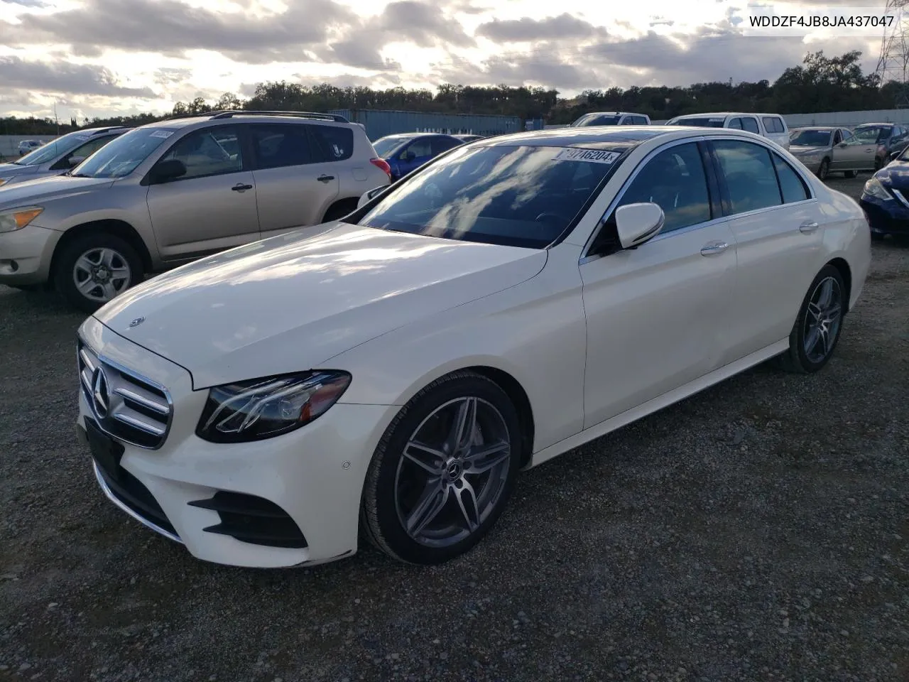 2018 Mercedes-Benz E 300 VIN: WDDZF4JB8JA437047 Lot: 79746204