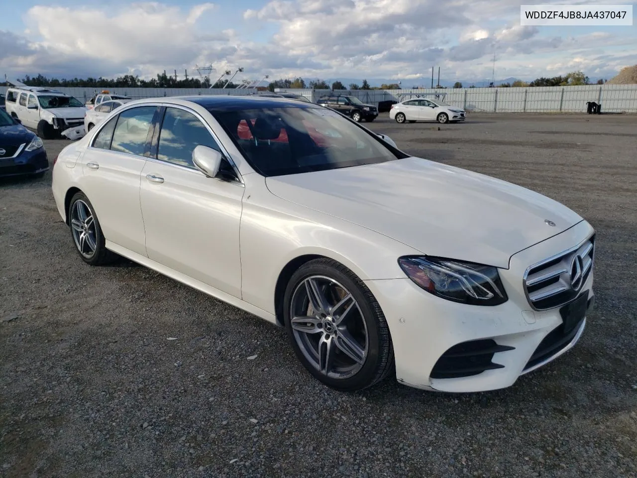 2018 Mercedes-Benz E 300 VIN: WDDZF4JB8JA437047 Lot: 79746204