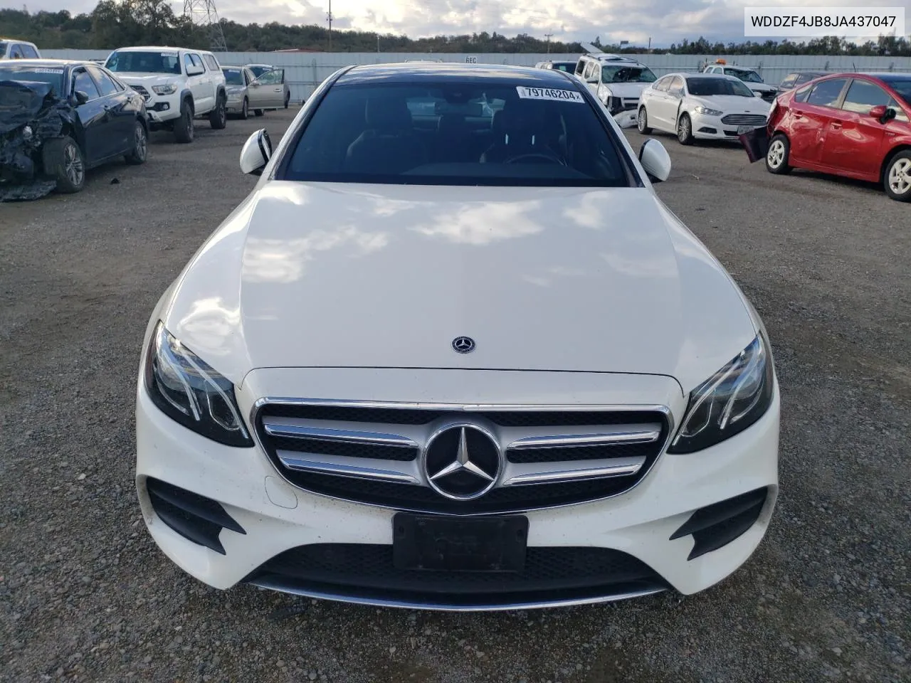 2018 Mercedes-Benz E 300 VIN: WDDZF4JB8JA437047 Lot: 79746204