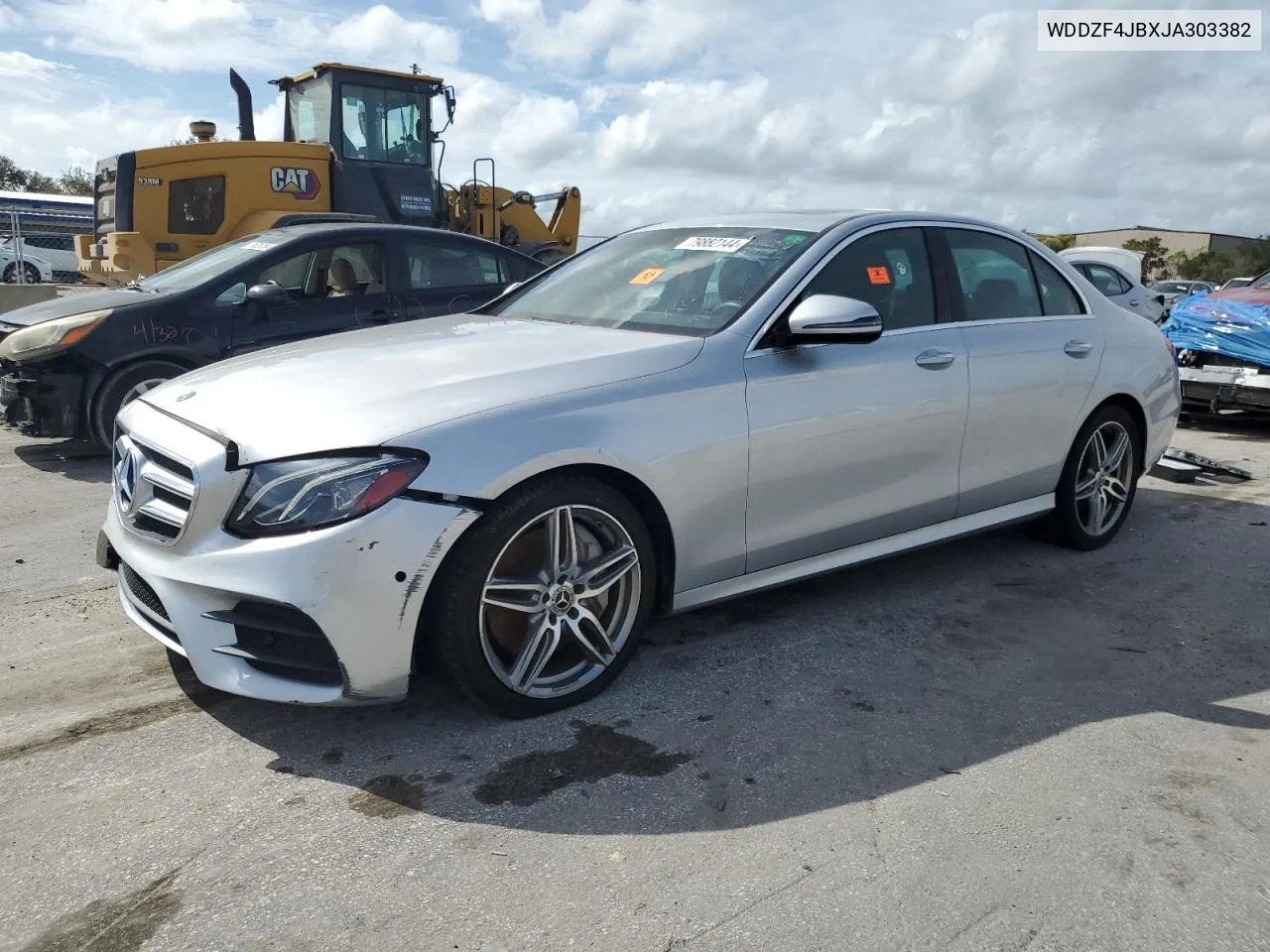 2018 Mercedes-Benz E 300 VIN: WDDZF4JBXJA303382 Lot: 79882144