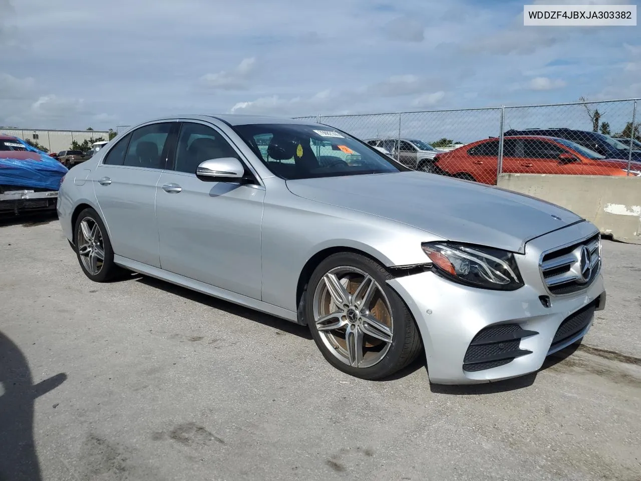 2018 Mercedes-Benz E 300 VIN: WDDZF4JBXJA303382 Lot: 79882144