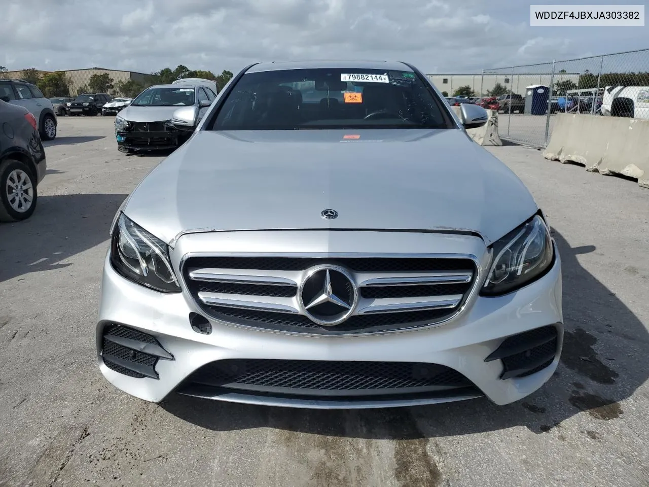 2018 Mercedes-Benz E 300 VIN: WDDZF4JBXJA303382 Lot: 79882144