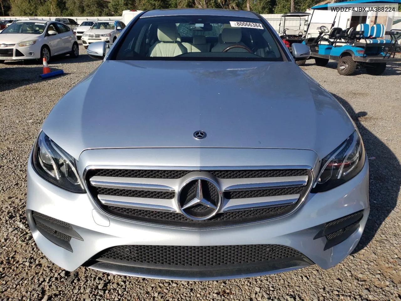 2018 Mercedes-Benz E 300 VIN: WDDZF4JBXJA388224 Lot: 80066384