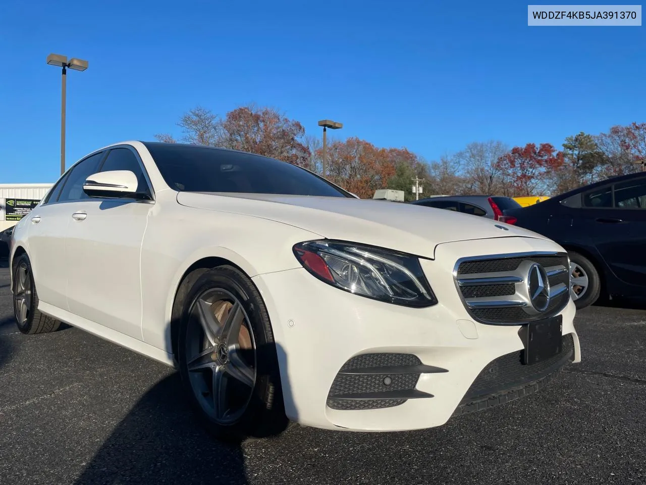 2018 Mercedes-Benz E 300 4Matic VIN: WDDZF4KB5JA391370 Lot: 80127804